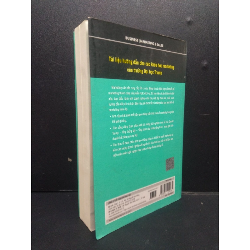 Marketing căn bản mới 80% bẩn nhẹ 2020 HCM2105 Don Sexton SÁCH MARKETING KINH DOANH 914386