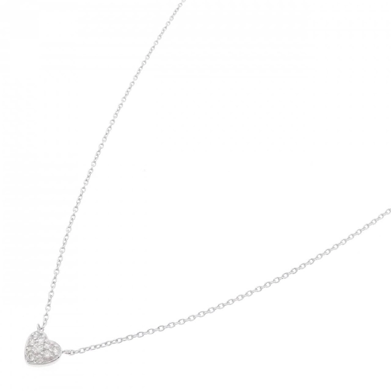 K10WG Dây chuyền kim cương hình trái tim 0.09CT - Hàng hiệu Chính hãng 860785