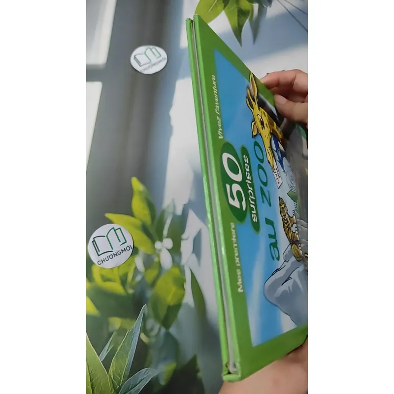 [MIỄN PHÍ BỌC SÁCH] 50 Surprises Au Zoo ( Pháp) 990375