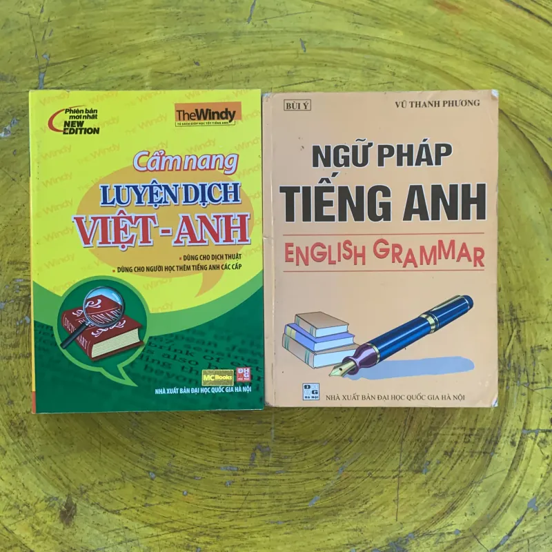 COMBO NGỮ PHÁP TIẾNG ANH & CẨM NANG LUYỆN DỊCH VIỆT - ANH 1043420