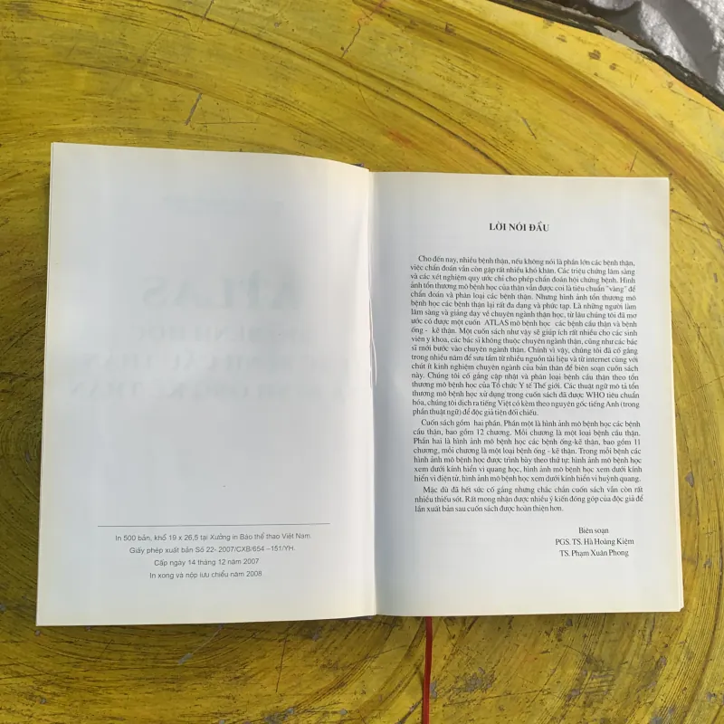 ATLAS MÔ BỆNH HỌC CÁC BỆNH CẦU THẬN & BỆNH ỐNG - KẼ THẬN 1009009