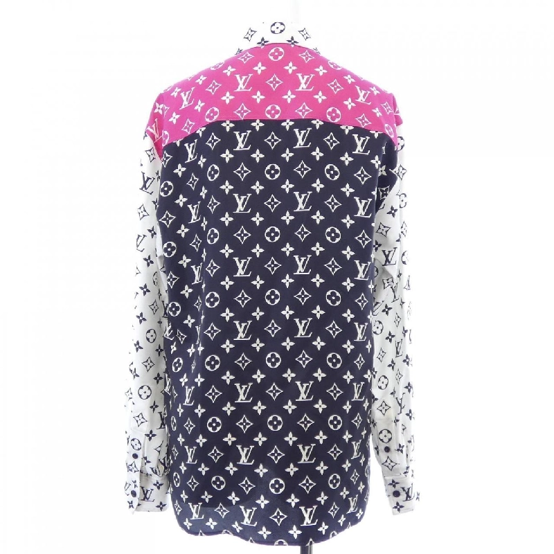 Áo sơ mi LOUIS VUITTON màu hồng fuchsia FNBL16NU1 - Hàng hiệu Authentic 774352