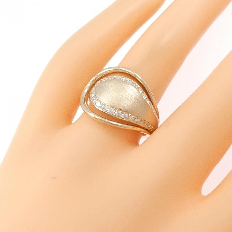 Nhẫn kim cương K18PG 0.41CT - Hàng hiệu chính hãng 850515