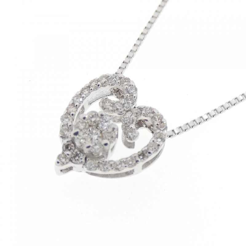 K18WG Dây chuyền kim cương 0.30CT - Hàng hiệu Authentic 862237