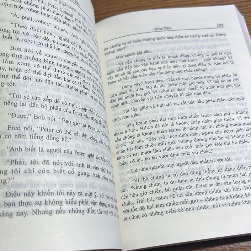 Mục tiêu Quá trình cải tiến liên tục Eliyahu M. Goldratt 504837