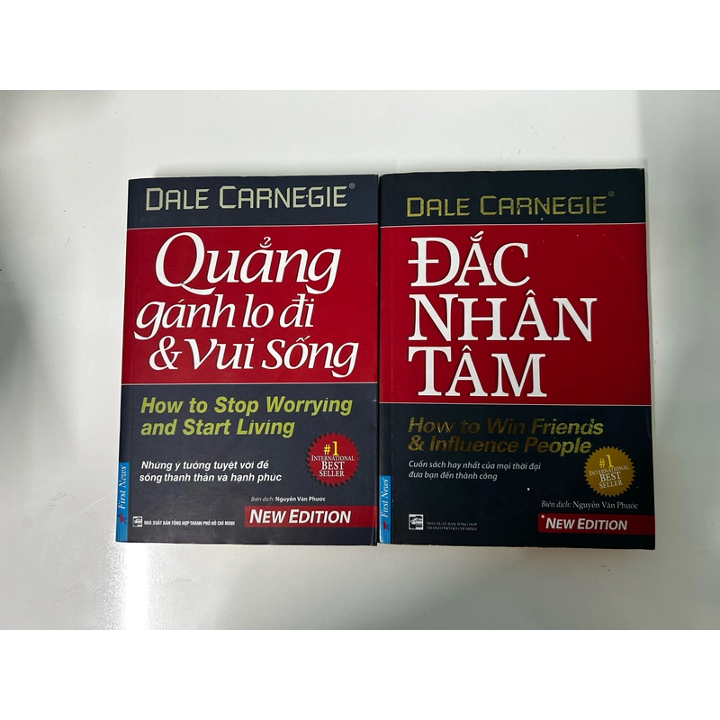 Combo 2 cuốn Đắc nhân tâm - Quẳng gánh lo đi & vui sống  527482