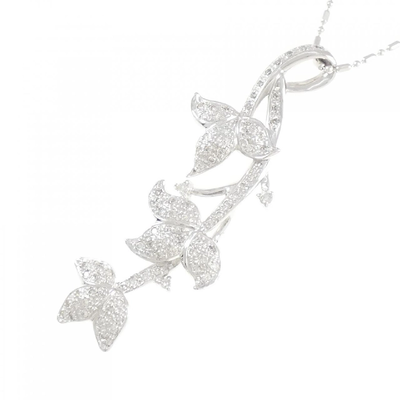 K18WG Dây chuyền kim cương 0.58CT - Hàng hiệu Chính hãng 859867