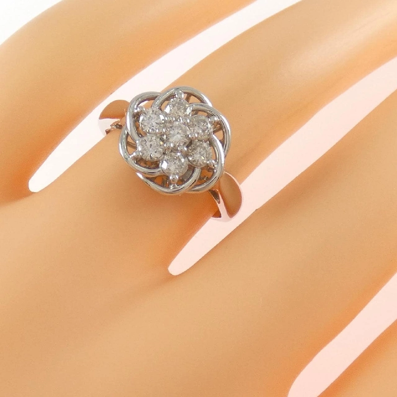 Nhẫn kim cương hoa PT900 0.50CT - Hàng hiệu Authentic 846579