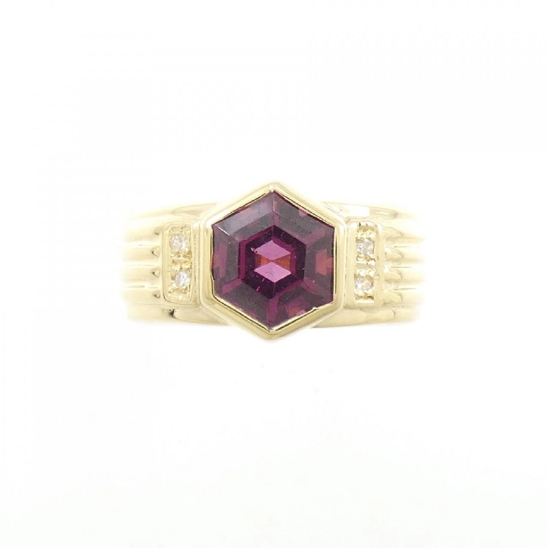 Nhẫn hồng ngọc K18YG 672011