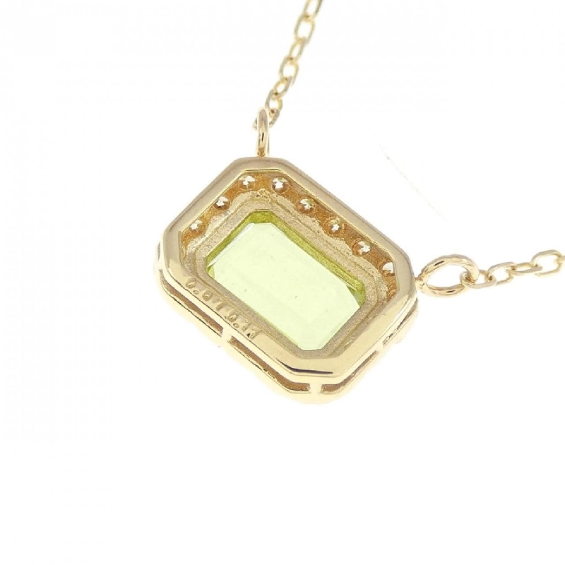 K18YG Peridot Necklace 0.67CT - Hàng hiệu Authentic 862576