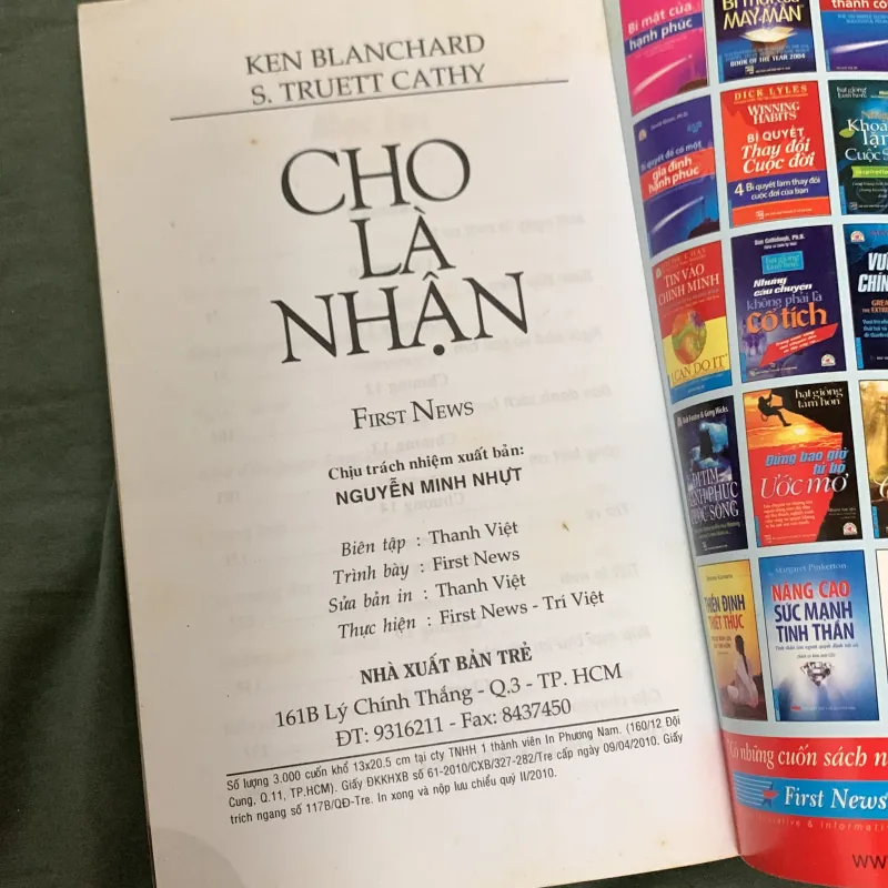 Cho là nhận - Ken Blanchard & S. Truett Cathy 787902
