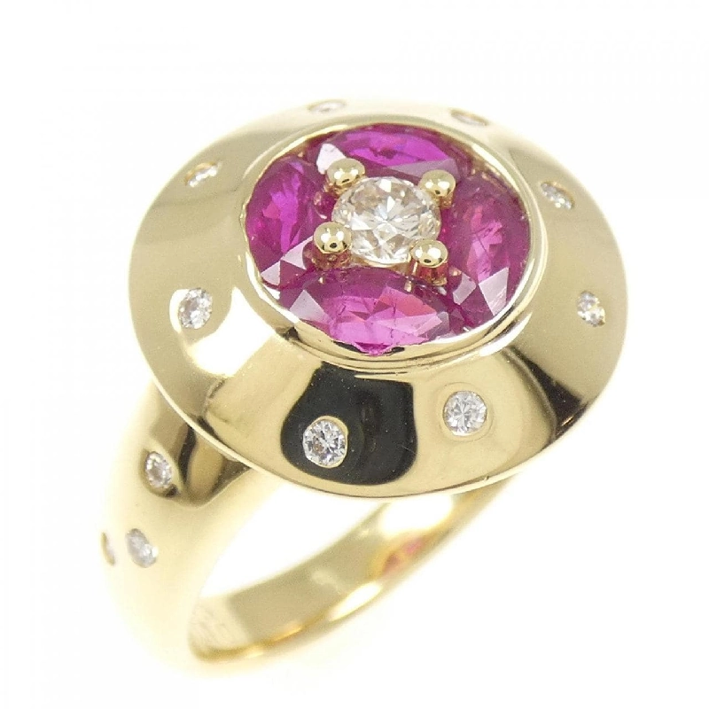 Nhẫn Ruby 750YG 1.04CT - Hàng hiệu Chính hãng 851721