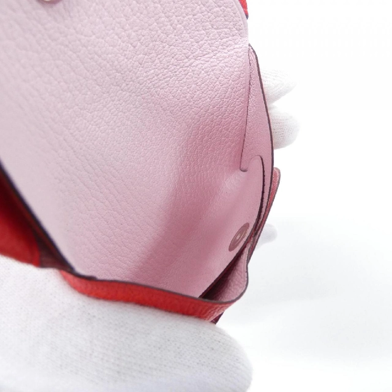 【Sản phẩm chưa sử dụng】Ví tiền Hermes Calvi Duo Verso 083038CK 620959