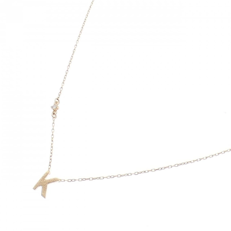 K10YG Chữ cái K Dây chuyền kim cương - Hàng hiệu Chính hãng 856157