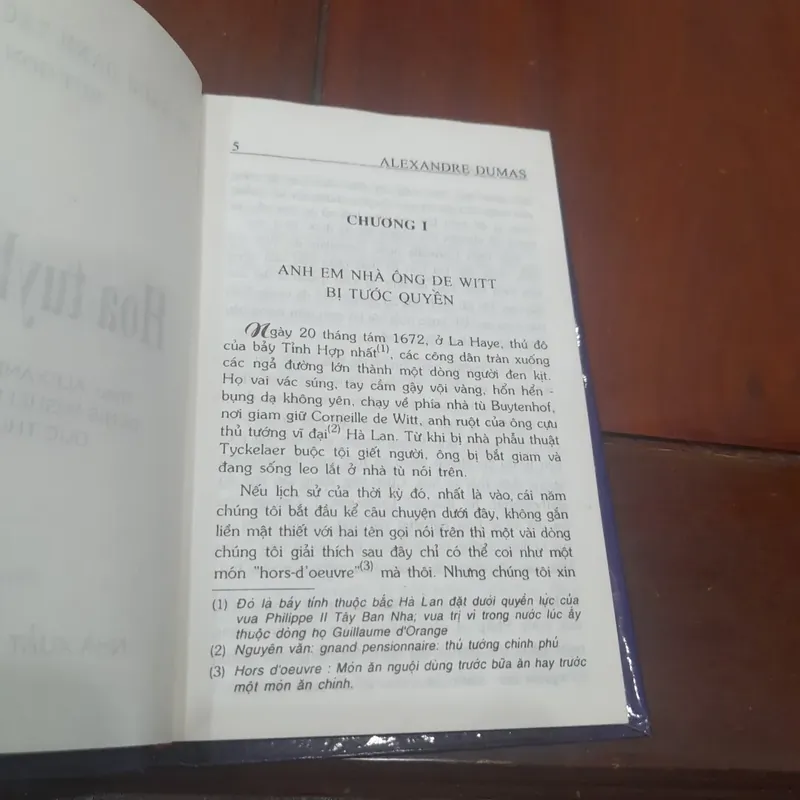 Danh tác thế giới rút gọn - HOA TUY LIP ĐEN 714634