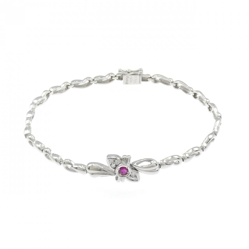 PT850 Nhẫn Ruby 0.13CT - Hàng hiệu Chính hãng 877777