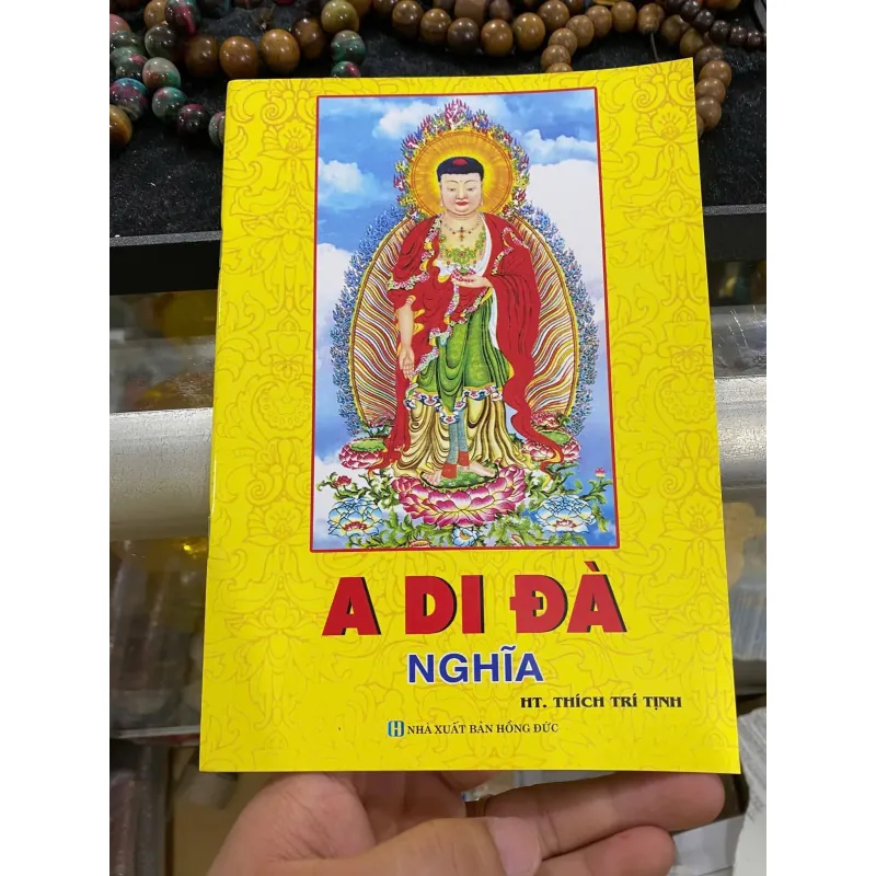 KINH A DI ĐÀ NGHĨA - THÍCH TRÍ TỊNH  - BÌA VÀNG 788295