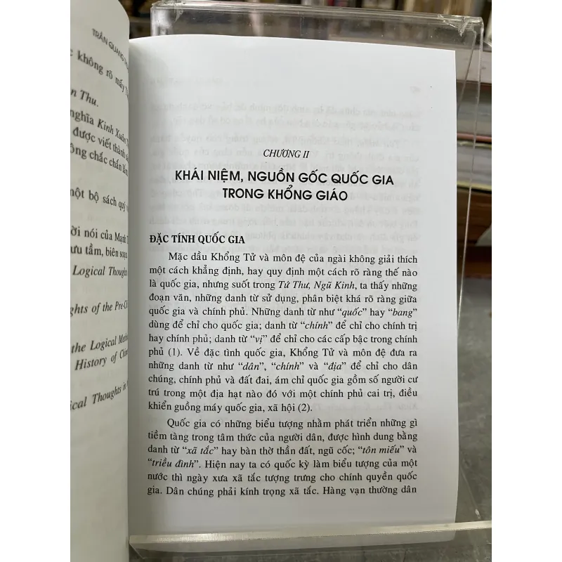 TRIẾT HỌC CHÍNH TRỊ KHỔNG GIÁO - TRẦN QUANG THUẬN 750635