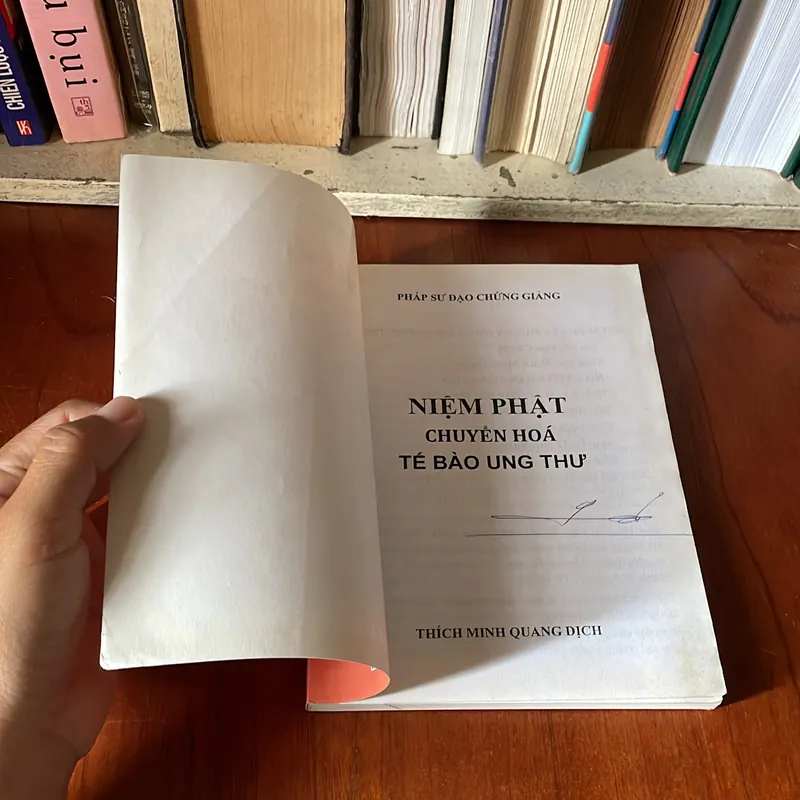 II Sách Phật Giáo: Niệm Phật Chuyển Hoá Tế Bào Ung Thư - Pháp Sư Đạo Chứng - 2006 572817