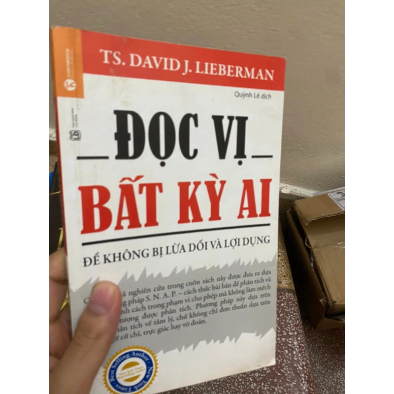 Sách Đọc vị bất kỳ ai để không bị lừa dối và lợi dụng - TS. David J. Lieberman 313300