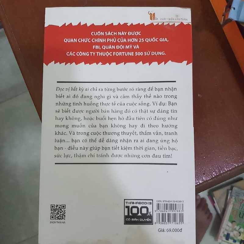 Đọc vị bất kì ai để không bị lừa dối và lợi dụng 192033