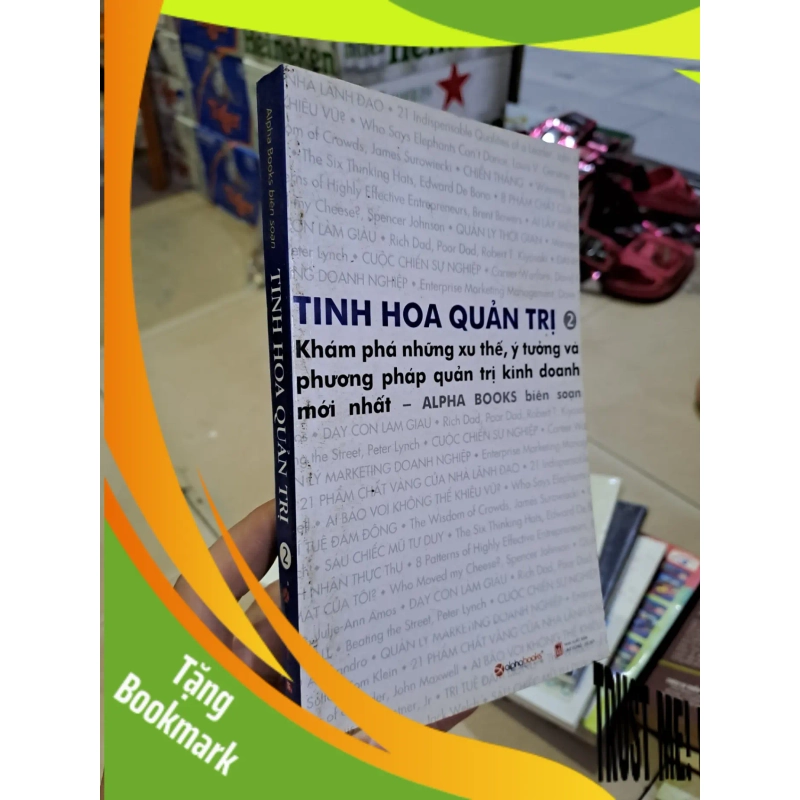(TẶNG BOOKMARK) Tinh hoa quản trị tập 2 Alpha book mới 80% ố nhẹ 2009 RBK0308 QUẢN TRỊ 954005