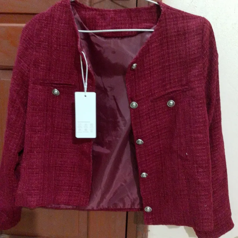 Áo khoác dạ Tweed cho nữ 926221