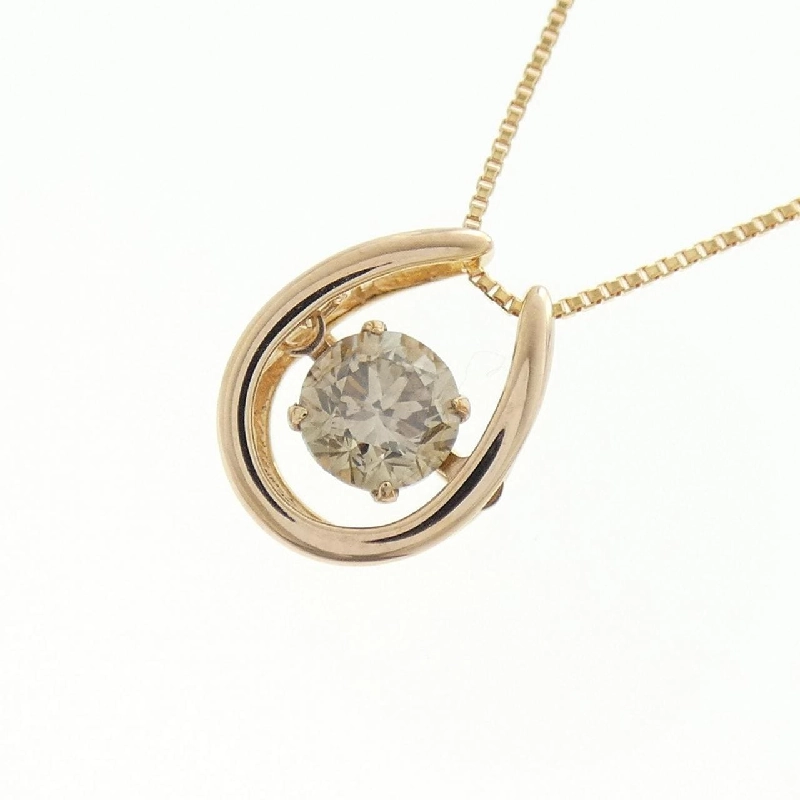 K18PG Dây chuyền kim cương 0.50CT - Hàng hiệu Chính hãng 861284