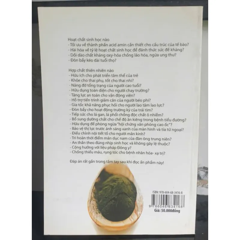 Sách Spirulina Dưỡng Chất Hoàn Hảo Cho Mọi Người của Bác sĩ Lương Lễ Hoàng 694477