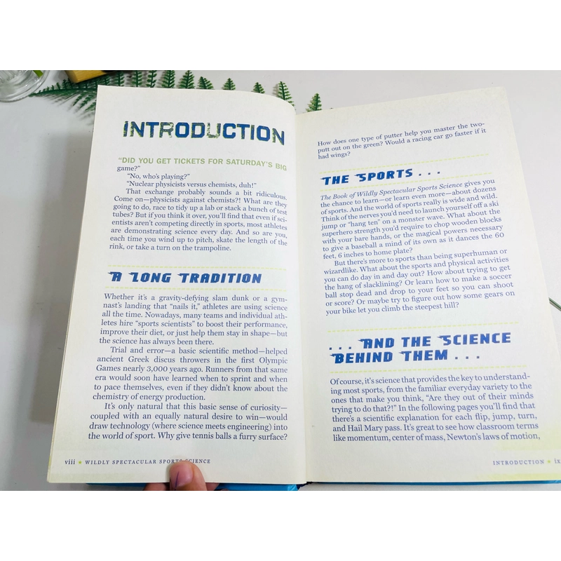 [Sách 2hand từ US] Like new 90% - The Book of Wildly Spectacular Sports Science  473008