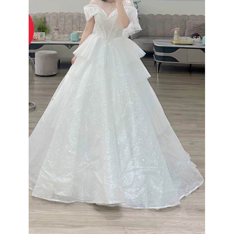 Váy cô dâu size S cho người 40-45kg 502206