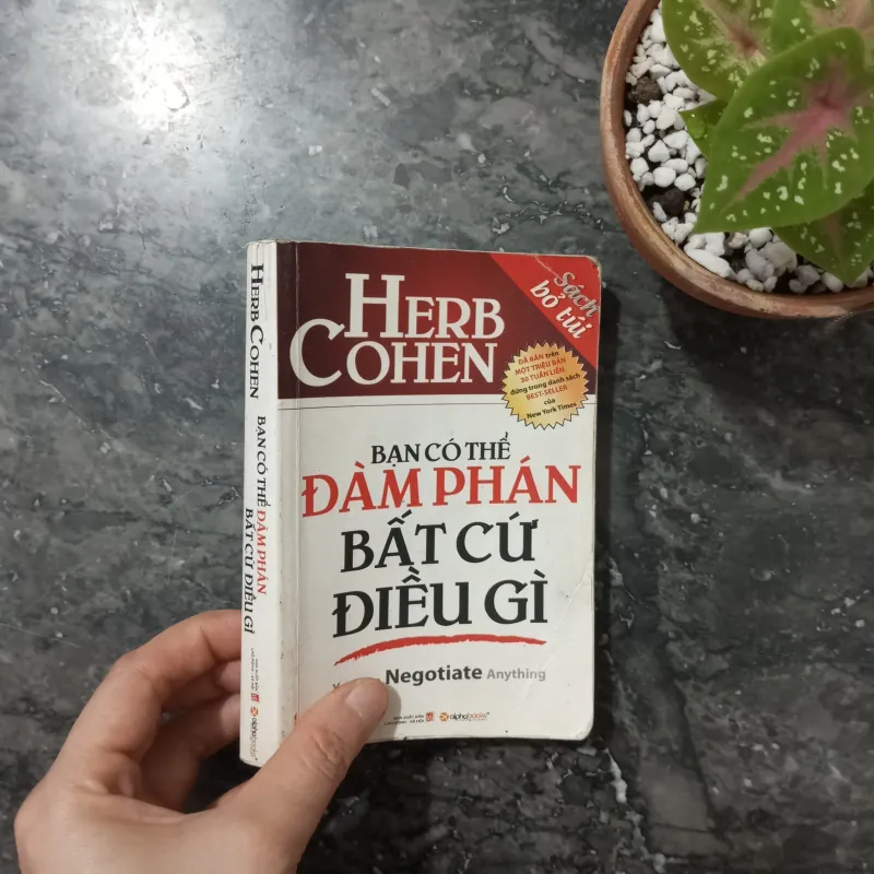 [Sách bỏ túi] Sách Bạn Có Thể Đàm Phán Bất Cứ Điều Gì - Herb Cohen 1009972