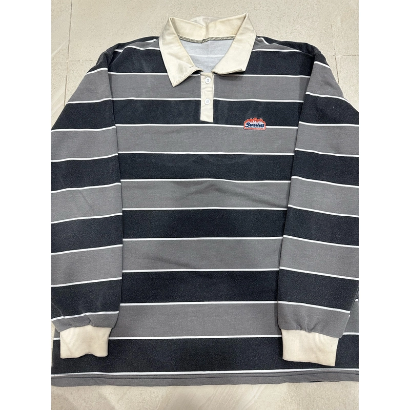 Áo polo nam tay dài style Hàn Quốc size to >70kg  458258