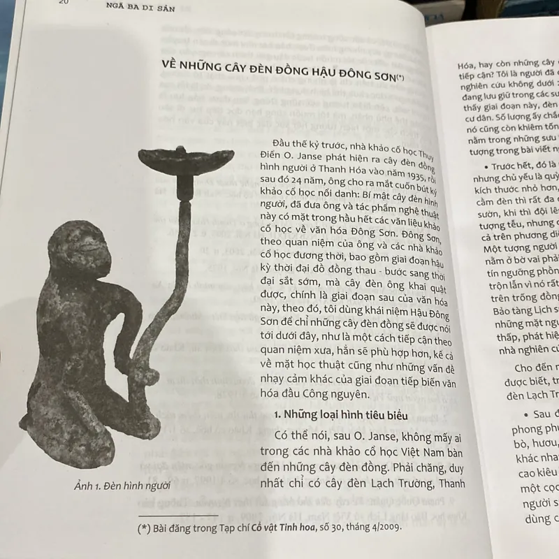 NGÃ BA DI SẢN, Phạm Quốc Quân, bản bìa cứng (XB 2011) 732979