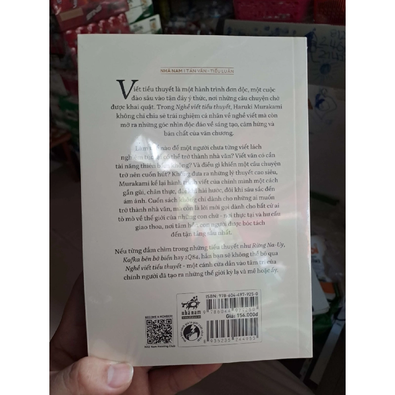 Nghề viết tiểu thuyết - Haruki Murakami Tản văn HCM0910 923360