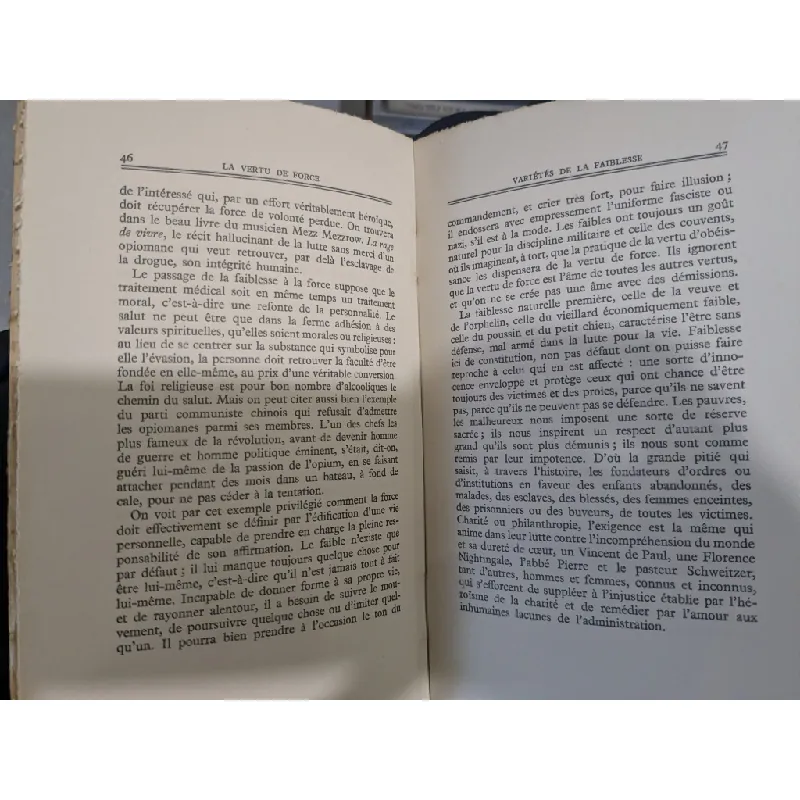 La Vertu de Force - Georges Gusdorf 708812