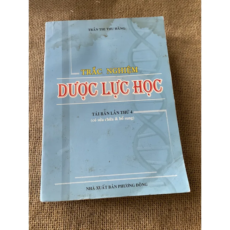 Trắc nghiệm dược lực học, 580 trang  795816