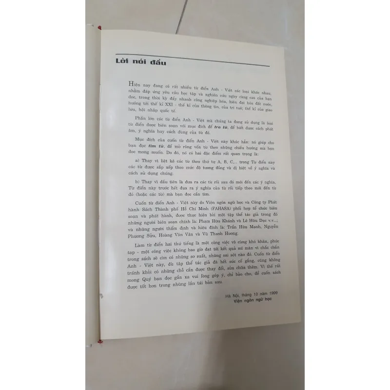 TỪ ĐIỂN ANH VIỆT  1018796