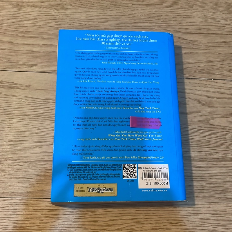 Ai che lưng cho bạn - Keith Ferrazzi 498168