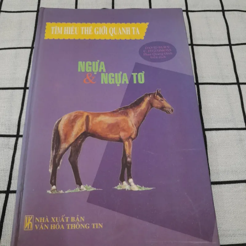 NGỰA & NGỰA TƠ- Nhận dạng 108 loại ngựa trên thế giới. Dịch từ t. Pháp. Tg  David Burn 792190