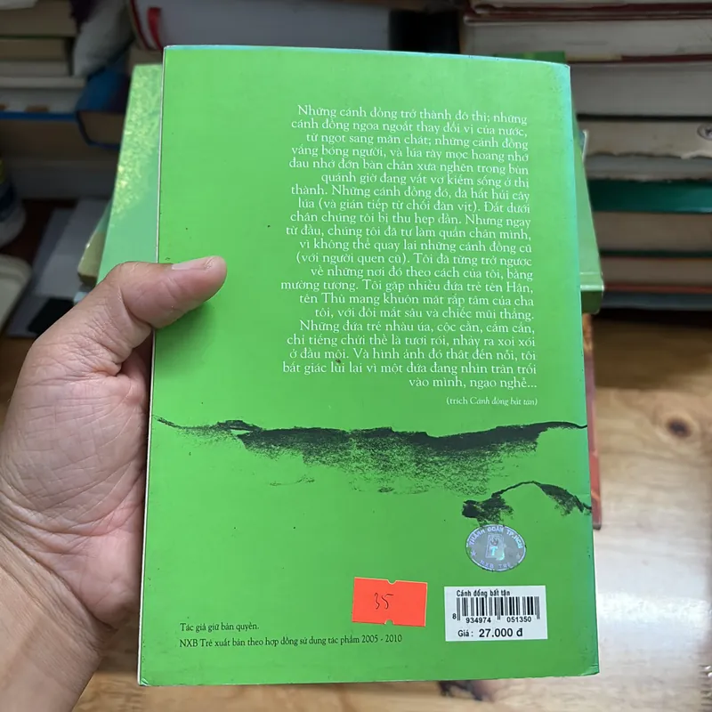 II Tựa sách: Cánh Đồng Bất Tận (Những truyện hay và mới nhất) - Nguyễn Ngọc Tư - 2005 438064