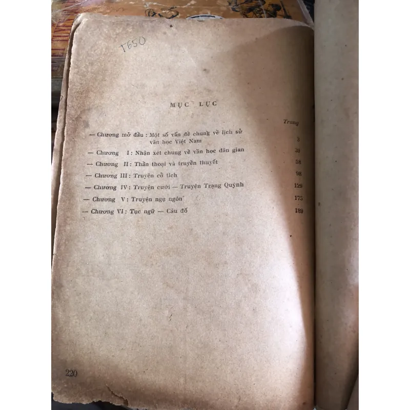 Lịch sử văn học Việt Nam tập 1 - Văn học dân gian phần 1 1003275