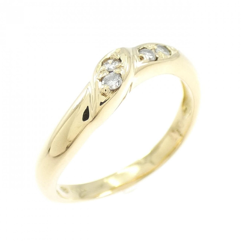 Nhẫn kim cương K18YG 0.07CT - Hàng hiệu Authentic 851639