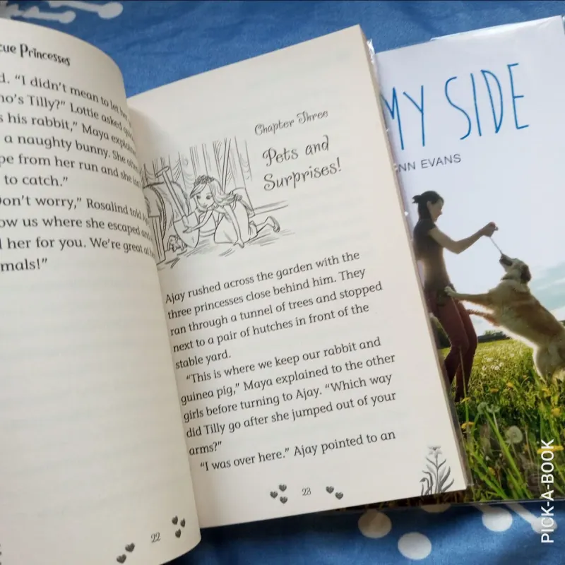 Combo 2 truyện luyện đọc Tiếng Anh về động vật (1) By My Side và The Rescue Princess 711889