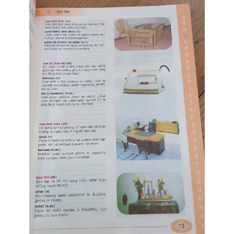 Từ điển tranh cho trẻ em (Việt-Anh-Pháp) - Lê Quang Long 549541