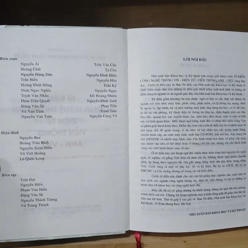 Từ Điển Công Nghệ Thông Tin - Điện Tử - Viễn Thông (Anh - Việt) 1059877