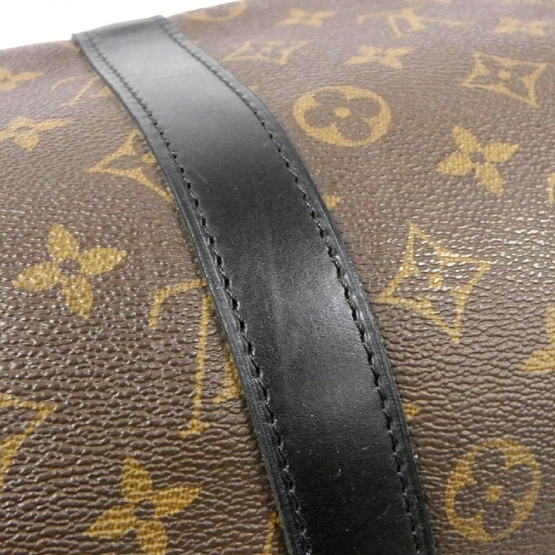 Túi xách Boston Louis Vuitton Monogram Macassar Keepall Bandoulière 55cm M56714 - Hàng hiệu Authentic 770759