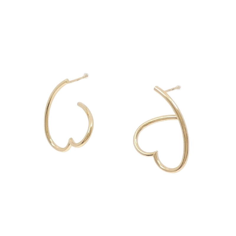 K18YG Bông tai hình trái tim - Hàng hiệu Chính hãng 868977