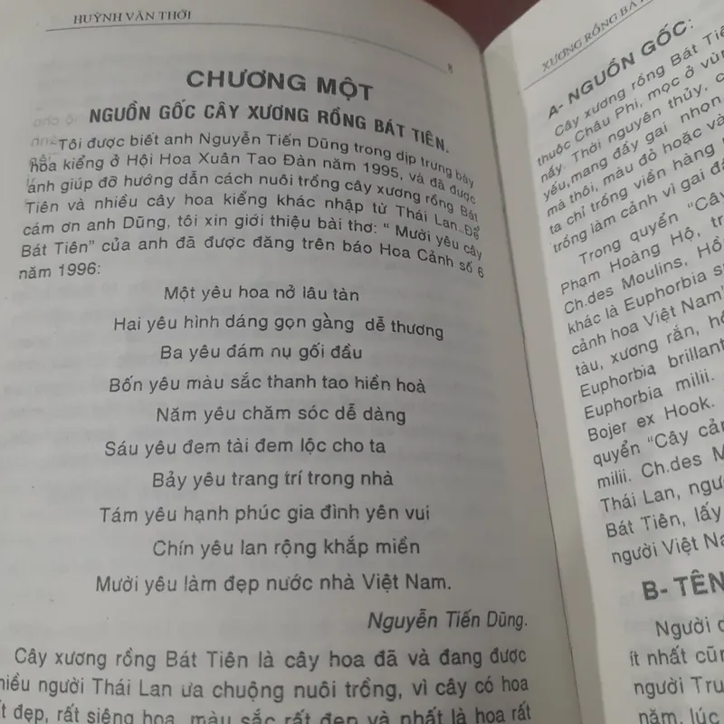 Huỳnh Văn Thới - XƯƠNG RỒNG BÁT TIÊN, kỹ thuật trồng, phương pháp lai tạo 737665