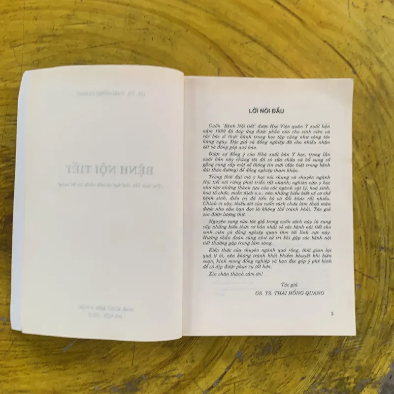  BỆNH NỘI TIẾT - GS. TS. TRẦN HỒNG QUANG  1002921